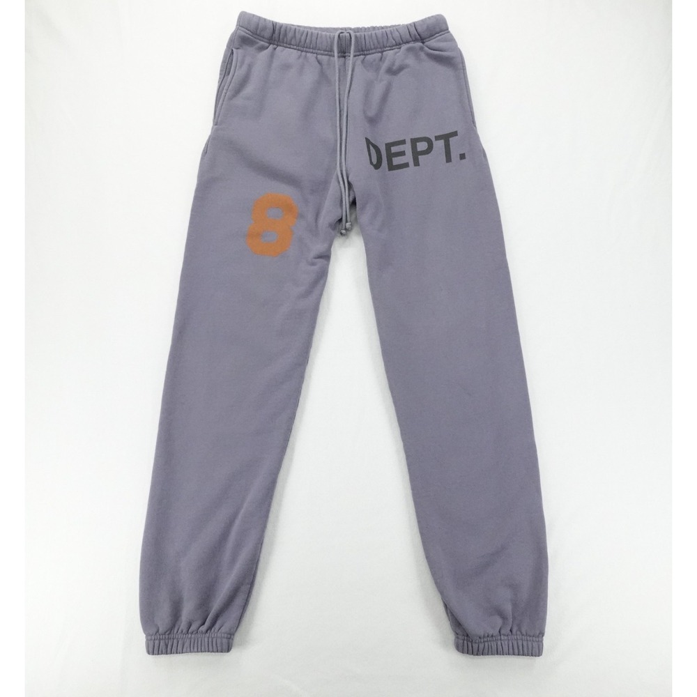 Gallery Dept Sweatpants Mens Large Gray Josue Thomas Graphic Jogger USA Fleece